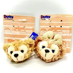 【新品・未使用】ディズニー・ダッフィー &シェリーメイ・マグネット・ぬいぐるみ