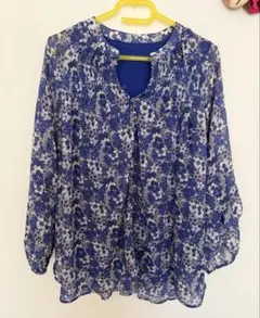 ☆アマカ・ブラウス42☆LIBERTY 花柄 五分袖素敵☆美品 - メルカリ