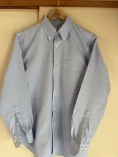 ユニクロ オックスフォードシャツ　M ブルー