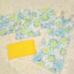 極美品　アプレレクール　浴衣　セパレート　ワンピース　120