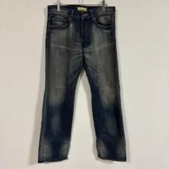 【Tommy girl】(S)ストレートデニムパンツ/ヴィンテージ/日本製