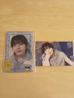 StrayKidsアイエン　オンラインくじ　サウナ　スリーブセット.ステッカーB