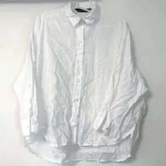mizuiro ind ホワイト ボタンシャツ