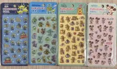 【新品未開封】ディズニー ぷくぷくシール ４枚セット