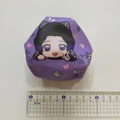 鬼滅の刃 胡蝶しのぶ ミニポーチ 紫 小物入れ プライズ