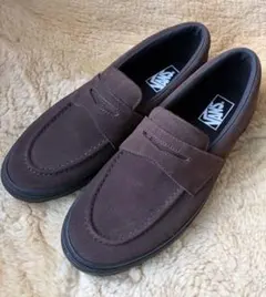 た*む様 VANS バンズ ローファー スエード ブラウン 28.5