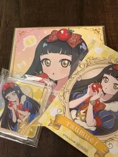 ひみつのアイプリ　つむぎ　まるくじ ブロマイド　アクキー　色紙