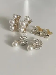 ノンホールピアス イヤリング