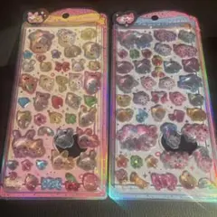 正規品　うるちゅるポップシール フワフワらびちゃん まじかるみゅーちゃん