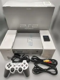 SONY プレイステーション2 シルバー 本体 箱付き SCPH-39000S