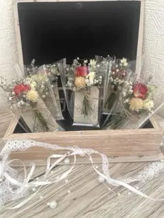 ②ミニブーケ 花束 ドライフラワー スワッグ ガーランド 飾り