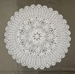 レース編みドイリー