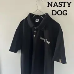 NASTYナスティードッグポロシャツメンズ半袖ブラック黒のサムネイル