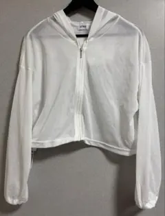 ラブトキ　ＬＴＸＣ　白　メッシュ　パーカー　Ｌ