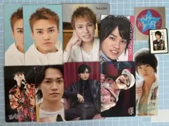 Kis-My-Ft2 二階堂高嗣　厚紙　クリアカード　シール　特典