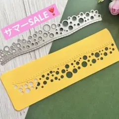 ◌︎︎カッティングダイ◌泡 バブルライン ᵕ̈*