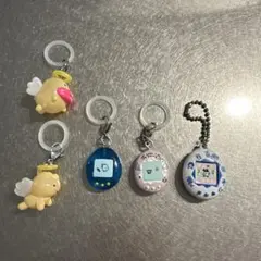 めじるしアクセサリー　たまごっち　てんしっち　キーホルダー　くりてん