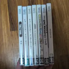 Wii ゲームソフト 7本セット