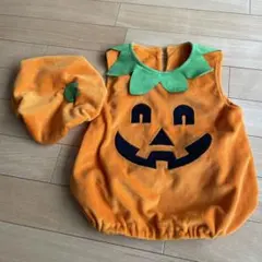 ハロウィンかぼちゃ コスチューム ベビー用