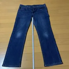 【匿名配送】ノーブランド　デニム　　サイズ、ウエスト73 ヒップ93 股下72