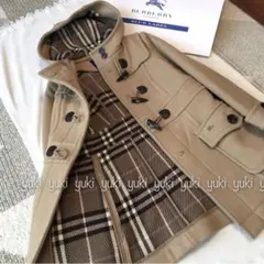 バーバリーブルーレーベル ダッフルコート 38 ベージュ