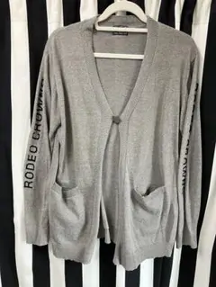 ロデオクラウン★コンチョ薄手カーディガン★M