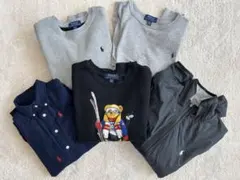 【150㎝・M（10-12）】ラルフ　長袖　おまとめ5着セット