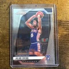Julius Erving Prizm Legends Card