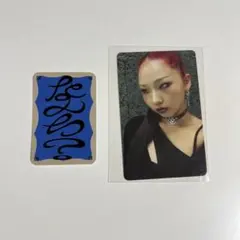 HANA 1stアルバム　トレーディングカード　口癖ステッカー　CHIKA