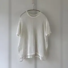 UNITED ARROWS メッシュTシャツ ホワイトのサムネイル