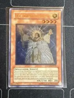 遊戯王 ライトロード・マジシャン ライラ　英語版　アンリミ　レリーフ 遊戯王 ライトロード・マジシャン ライラ 英語版 アンリミ レリーフ