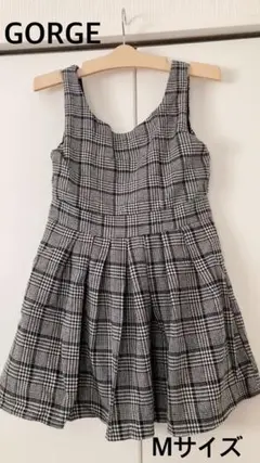 グレンチェックワンピース 千鳥柄  GORGEゴージワンピースのサムネイル