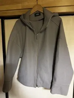 最安値美品送料無料完売NOWNOWフルジップフード付きパーカー Lサイズ