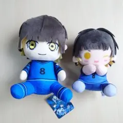 ブルーロック 蜂楽廻 ぬいぐるみ 2点セット まとめ売り タグ付きあり 美品