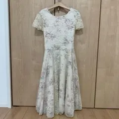 レース花柄 レトロなドレス　140150　キャサリンコテージピアノ発表会