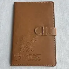USJ限定 スヌーピー 手帳カバー ブラウン