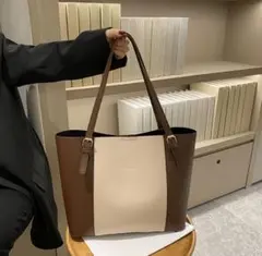 【訳あり品】トートバッグ A4 通勤 通学 就活 フェイクレザー