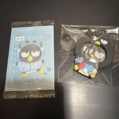 サンリオ いちご新聞50周年記念 フォトバッジ付きマスコット　バッドばつ丸