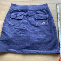 gap stretchネイビー スウェットミニスカート インナーパンツ付のサムネイル