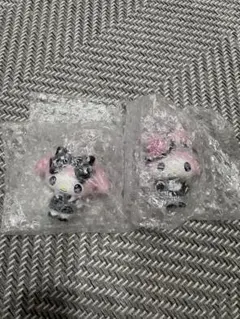 サンリオ　まっくろクロミモード　シークレットマスコット マイメロディ 2点セット