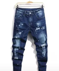 ダメージ☆デニムジーンズ