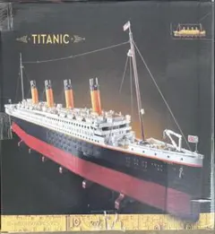 【新品・即納】ブロック玩具 タイタニック号 9090ピース 135cm