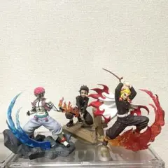 鬼滅の刃 フィギュア まとめ売り 魘夢 猗窩座 煉獄杏寿郎 童磨 5点セット セガ 鬼滅の刃 XrossLink フィギュア 煉獄杏寿郎＆猗窩座 2体