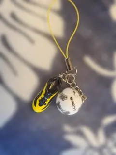 サッカー スパイク ボール ストラップ キーホルダー