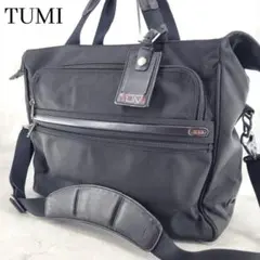 TUMI 2wayビジネスバッグ ブリーフケース バリスティックナイロン 黒