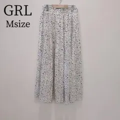 ✨セール✨現品限り✨グレイル GRL スカート プリーツ ダルメシアン柄 ロング