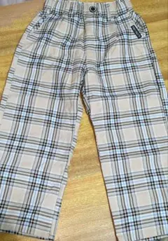 チェック柄ズボン　サイズ140　未着用