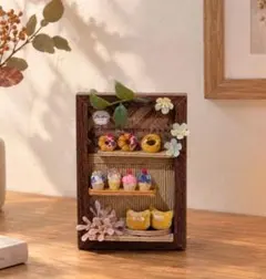 ミニチュア パン屋さん スイーツショップ ディスプレイ ドールハウス インテリア