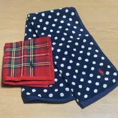 ラルフローレン　フェイスタオル　ウォッシュタオル　2枚セット