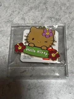 ハローキティ メタルキーホルダー 日焼けキティ